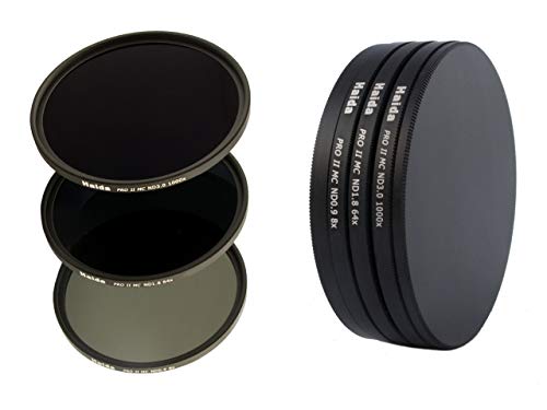 Lot de 3 filtres Haida PRO II Digital MC de 77mm